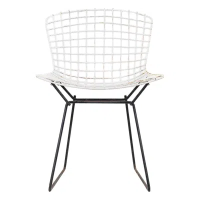 Pre-owned Knoll 1950s Harry Bertoia For  Bertoia Side / Dining Chair In Gray