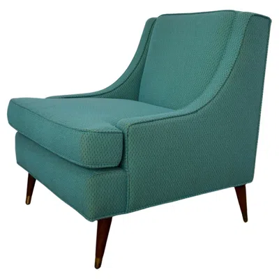 Pre-owned Knoll 1960's Mid-century Modern Lounge Chair In  Fabric In Brown