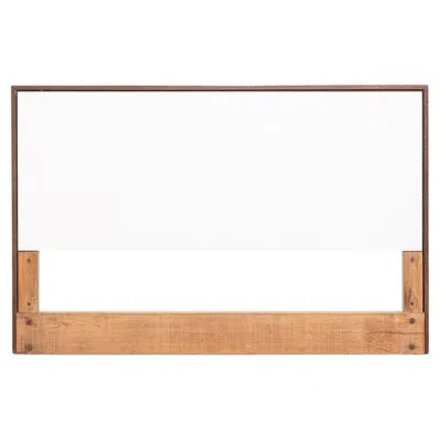 Pre-owned Knoll 1960s Florence  Twin Size Headboard In Walnut With Laminate, Model 740wp In Brown
