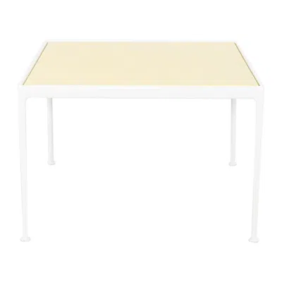 Pre-owned Knoll 1960s Richard Schultz For  1966 Collection Square Dining Table 38x38 In White