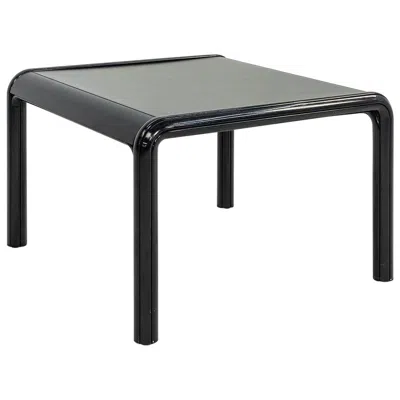 Pre-owned Knoll 1970s Gae Aulenti For  40 Inch Orsay Square Dining Table With Laminate Top In Gray