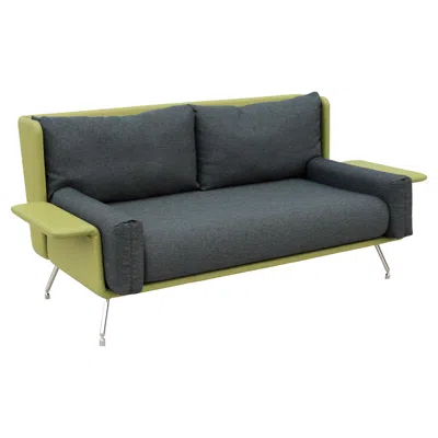Pre-owned Knoll Contemporary Pierre Beucler For  Architecture & Associes Residential Settee In Brown