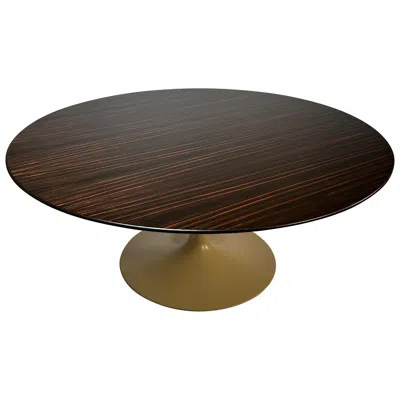 Pre-owned Knoll Custom  Ebony Coffee Table In Black