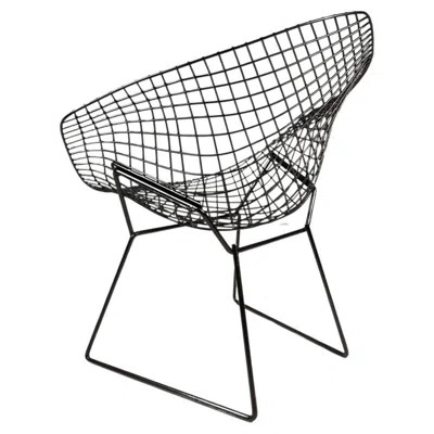 Pre-owned Knoll Diamond Chair, Harry Bertoia,  Ready For Re-upholstery, Usa, C. 1960s In Gray
