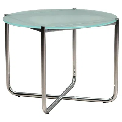 Pre-owned Knoll E01m Coffee Table By Mies Van Der Rohe, Manufactured By  In The 1990s In Gray