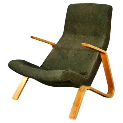 Pre-owned Knoll Eero Saarinen Designed Grasshopper Chair In Brown