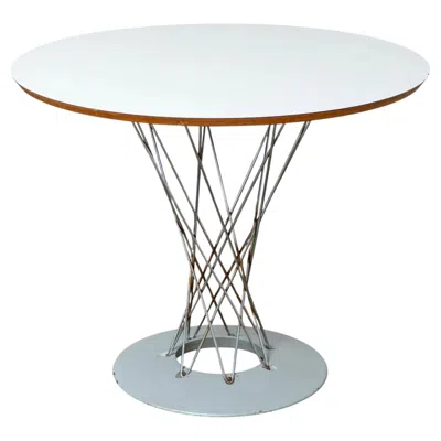 Pre-owned Knoll Isamu Noguchi Cyclone Round Dining Table  Associate, Vintage In Gray