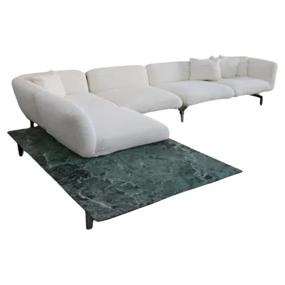 Pre-owned Knoll Italian Modular Sofa By Piero Lissoni For  Avio System With Marble Base In Gray