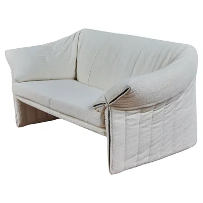 Pre-owned Knoll Le Stelle Loveseat Sofa By Mario Bellini For B&b Italia In Gray
