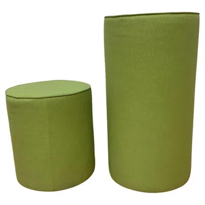 Pre-owned Knoll Mid-century Modern  Rockwell Unscripted Swivel Bar And Low Stool, Set Of 2 In Brown