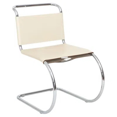 Pre-owned Knoll Mr Chair Designed By Mies Van Der Rohe In 1927 And Manufactured By  In Sand