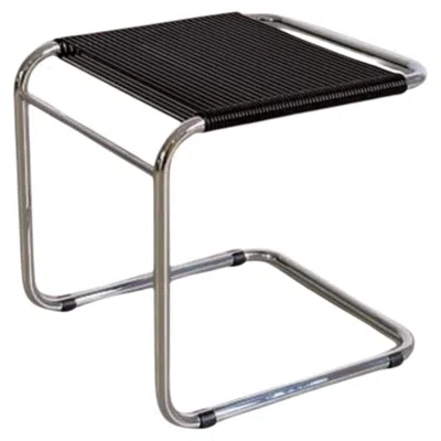 Pre-owned Knoll Original Andre Dupre Hocker  Bauhaus 1950-60er Freischwinger In Black
