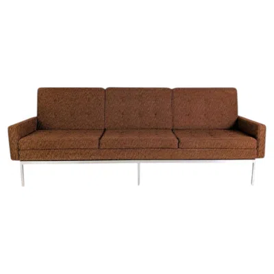 Pre-owned Knoll Original Florence  Sofa Modell 65a Couch  Intenational In Brown