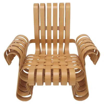 Pre-owned Knoll Power Play Chair By Frank Gehry For  In Brown