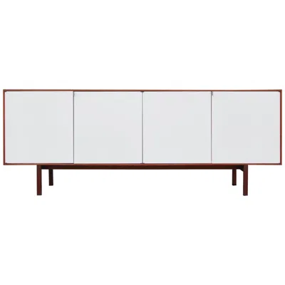 Pre-owned Knoll Restored Florence  Walnut & Maple Cabinet Model No.541 New York, 1960s In Brown