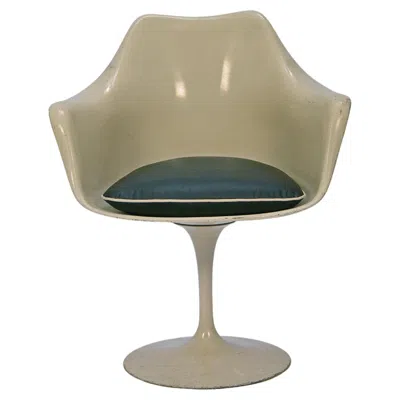Pre-owned Knoll Set Of Eight Eero Saarinen Tulip Chairs For , Mid-century, 1950 In Brown