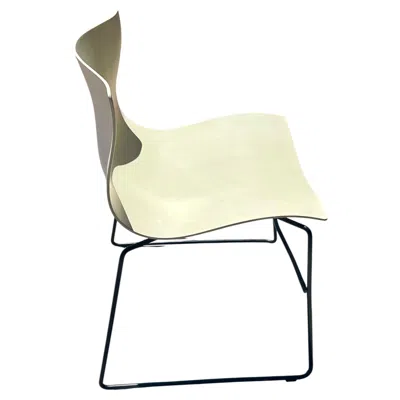 Pre-owned Knoll Single Handkerchief Chair Designed By Vignelli For  Studio In Sand
