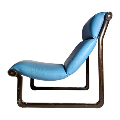 Pre-owned Knoll Vintage Lounge Chair By Bruce Hannah And Andrew Morrison For  In Black