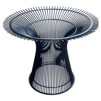 Pre-owned Knoll Warren Platner For  Black Satin Finish Dining Table Base, 1980's