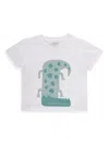 KNOT ALLIGATOR-PRINT ORGANIC COTTON T-SHIRT