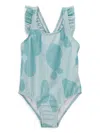 Knot Anita Swimsuit In Blue