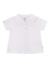 Knot Anne Polo Shirt In 白色