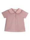 Knot Anne Polo Shirt In Pink