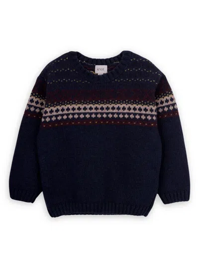 Knot Babies' Atlas Jumper In Blue
