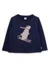 Knot Bear T-shirt In Blau