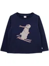 Knot Bear T-shirt In Blue