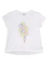 Knot Big Ice Cream T-shirt In White
