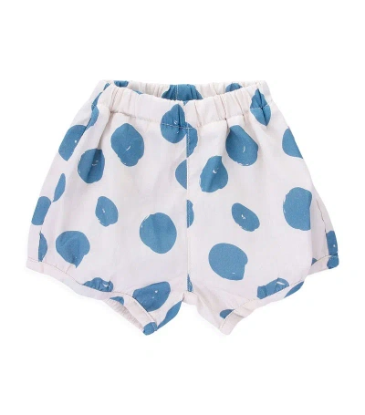 Knot Kids' Bubble Print Shorts (6-36 Months) In Neutrals