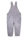 Knot Button-fastening Overalls In Purple
