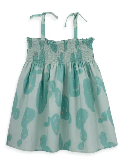 Knot Babies' Cactus-print Dress