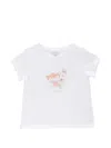 Knot T-shirt Mit Candy-print In White