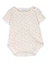 Knot Carmel Floral-print Cotton Body In Neutrals