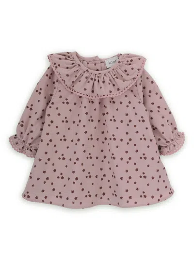 Knot Babies' Carmo Dress In Pink