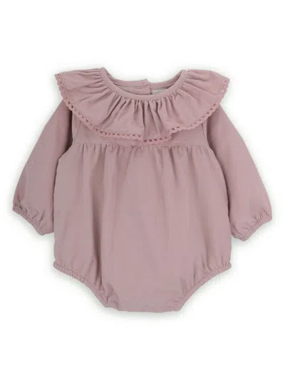 Knot Babies' Carol Romper In Pink