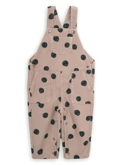 Knot Babies' Casper Dungarees In Brown