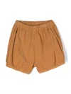 Knot Celeste Corduroy Shorts In Yellow