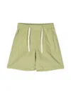 Knot Chris Drawstring-waistband Shorts In Green