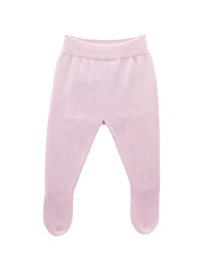 Knot Babies' Corin Elasticated-waist Leggings In Purple