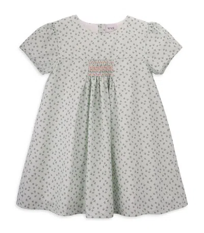 Knot Kids' Cotton Amelie Dress (3-8 Years) In Savage Flowers
