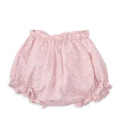 Knot Babies' Cotton Floral Gigi Bloomers (1-12 Months) In Round Petals