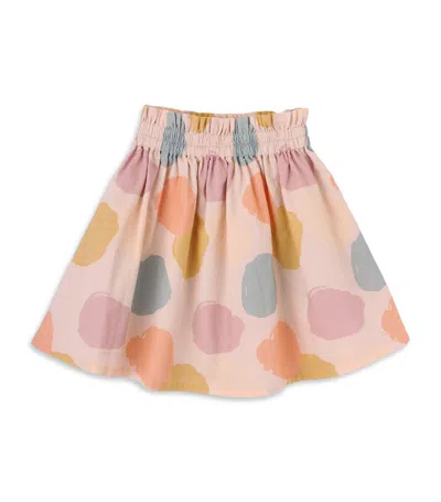 Knot Kids' Cotton Lolita Skirt In Abstract Pears
