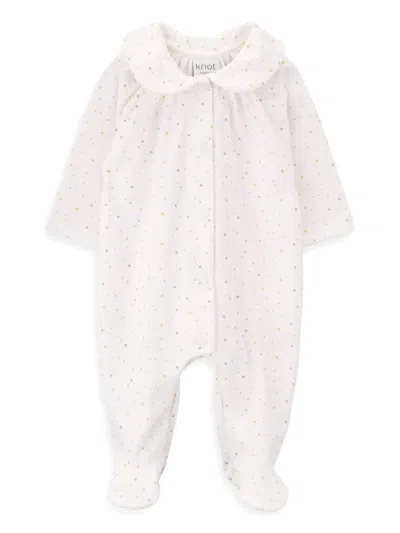 Knot Babies' Bubbles Pajamas In Neutrals