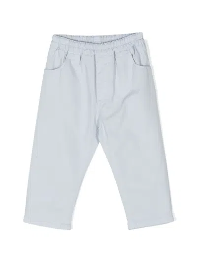 Knot Babies' Dylan Cotton Trousers In Blue