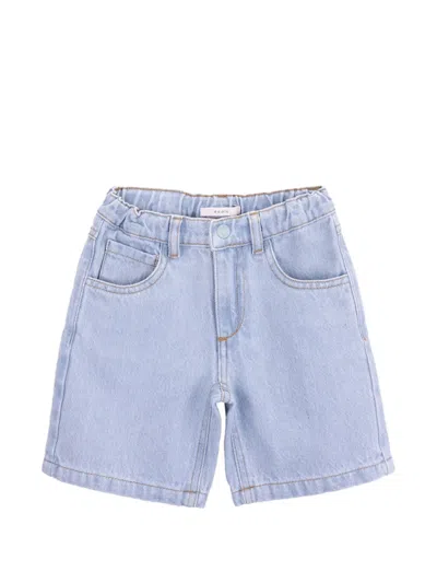 Knot Kids' Eddie Denim Shorts In Blue