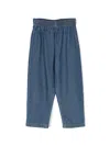 Knot Elm Elasticated-waistband Jeans In Blue