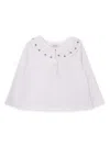 Knot Dots T-shirt In White